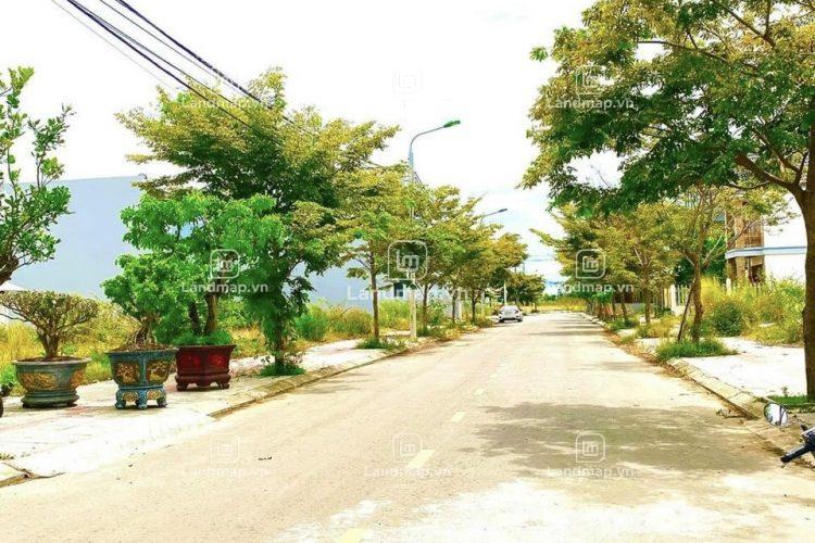 Bán Đất Biệt Thự Đảo Vip Hòa Xuân đường Trung Lương 17 B2-20 lô 1x