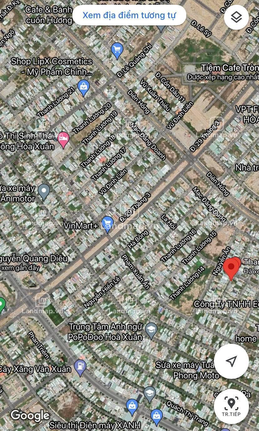 Bán Đất Nền Nam Cầu Nguyễn Tri Phương Hòa Xuân đường Thanh Lương 11 B1-107 lô