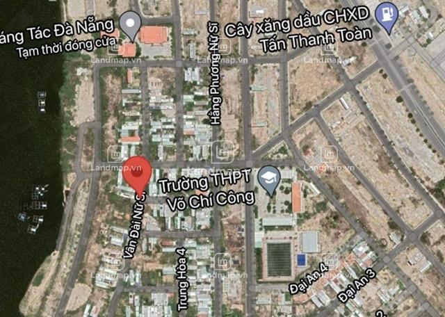 Bán Đất Nền Bá Tùng 2 Hòa Quý đường Vân Đài Nữ Sĩ B2-3A lô 2x