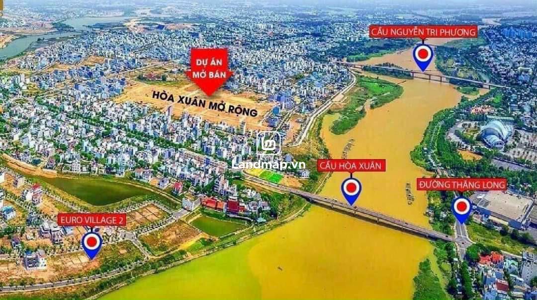 Bán Đất Nền Hòa Xuân Mở Rộng Hòa Xuân đường Thiều Chửu B1-60 lô 1x
