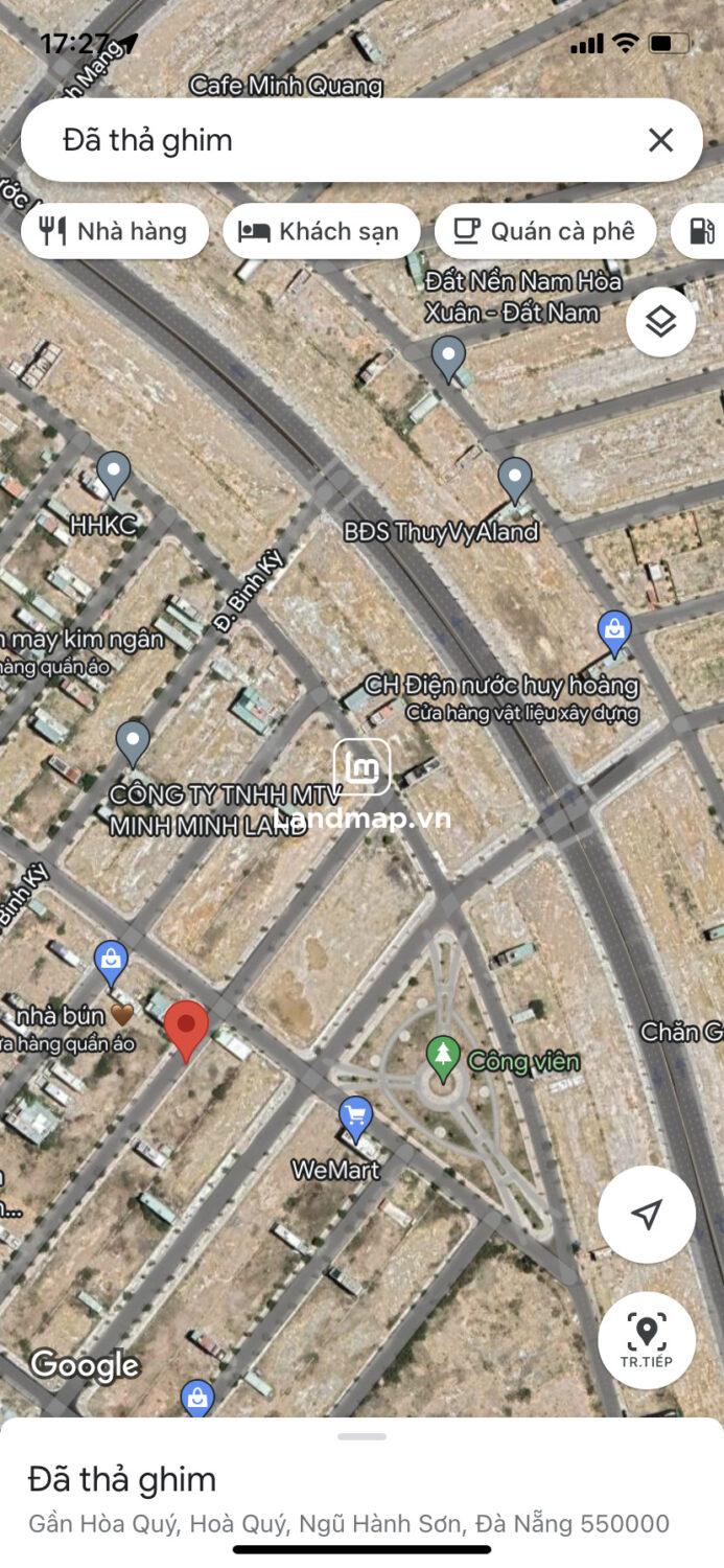 Bán Đất Nền Cụm B2-6X đến 10X Nam Hòa Xuân đường 7.5m B2-72 lô