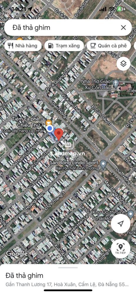 Bán Đất Nền Nam Cầu Nguyễn Tri Phương Hòa Xuân đường Thanh Lương 17 B1-44 lô