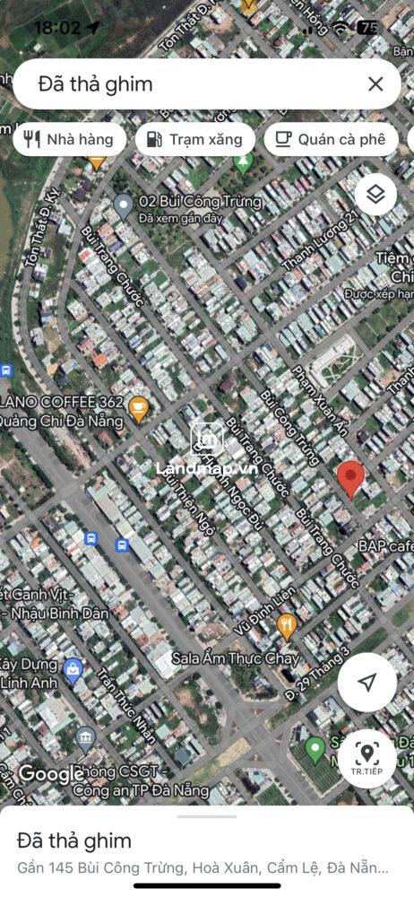 Bán Đất Nền Nam Cầu Nguyễn Tri Phương Hòa Xuân đường Bùi Công Trừng B1-35 lô