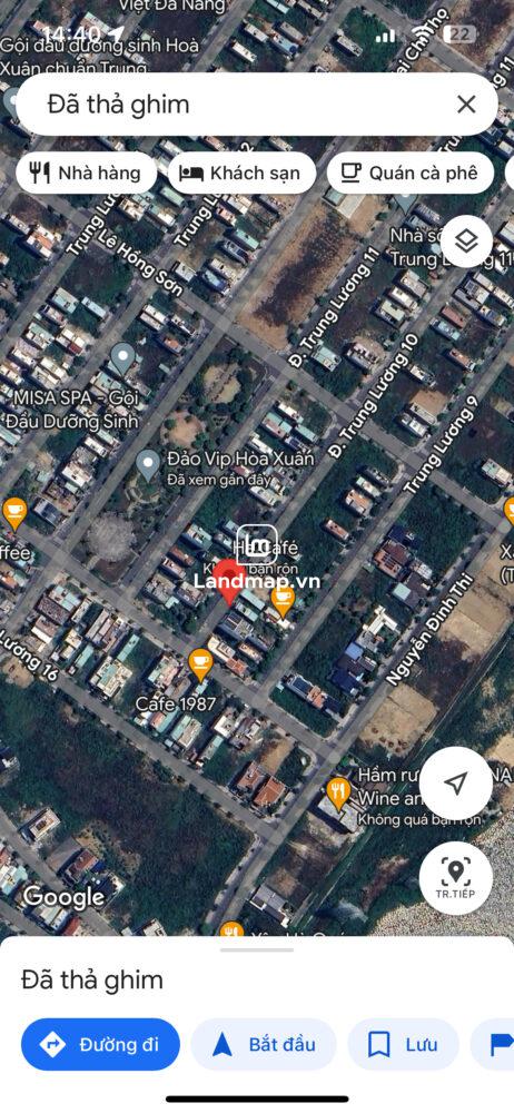 Bán Đất Nền Đảo Vip Hòa Xuân đường Trung Lương 10 B1-10 lô 6x