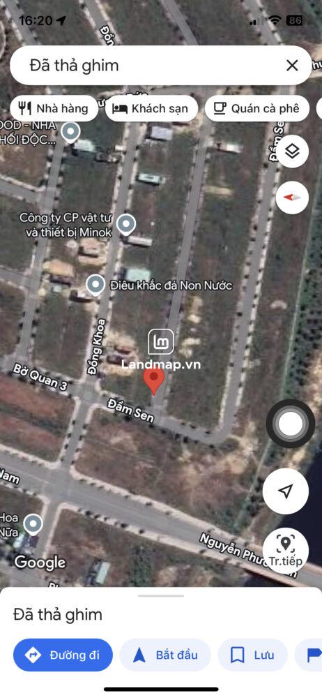 Bán Đất Nền Đầm Sen Nam Hòa Xuân đường 7.5m B2-117 lô