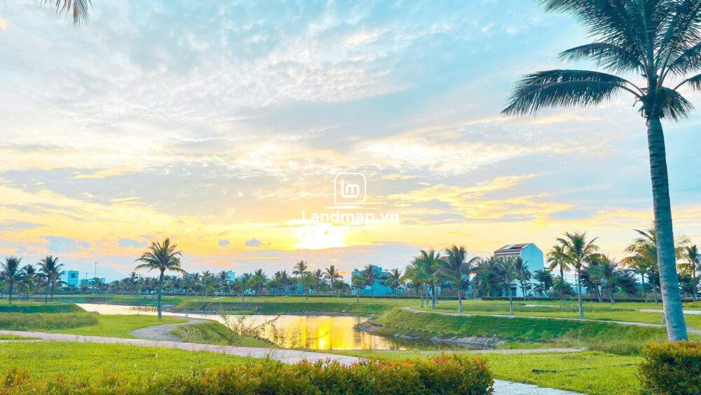 Bán Đất Hai Mặt Tiền Đầm Sen Nam Hòa Xuân đường 7m5 B2-128 lô 4x