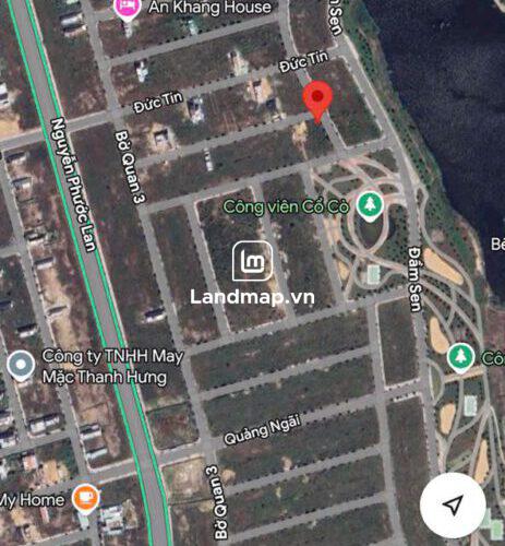 Bán Đất Hai Mặt Tiền đường 7.5 Đầm Sen Nam Hòa Xuân